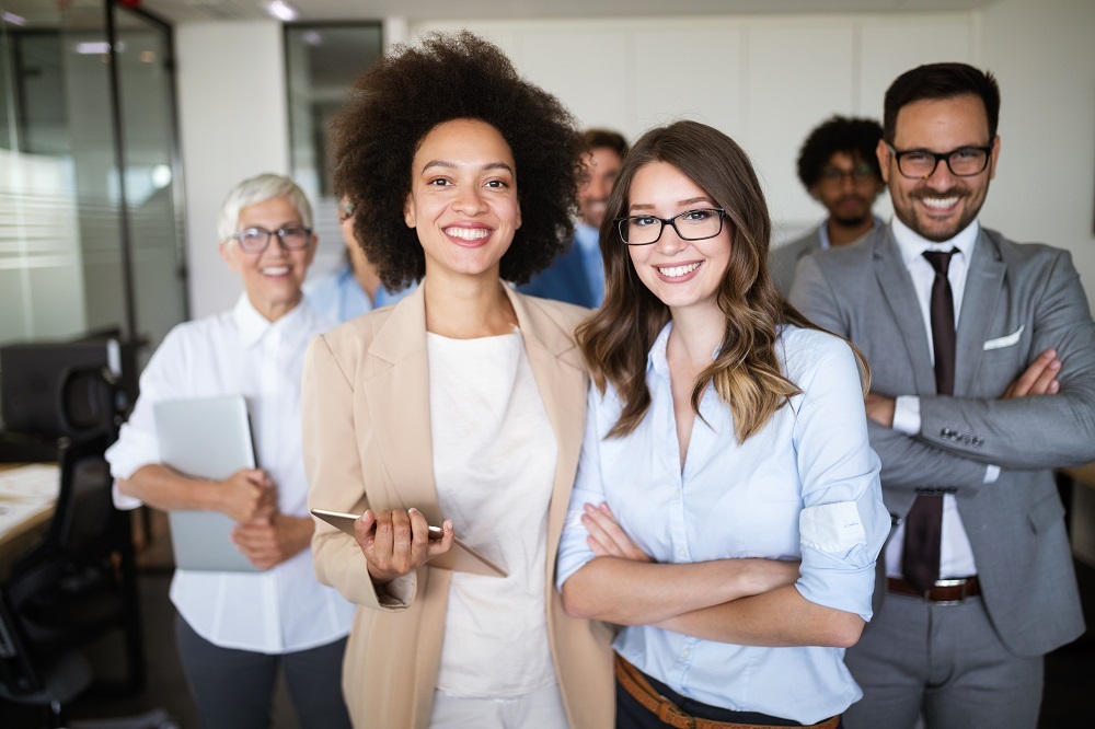 Business People Meeting Conference Teamwork Discussion Corporate Concept Diverse Colleagues